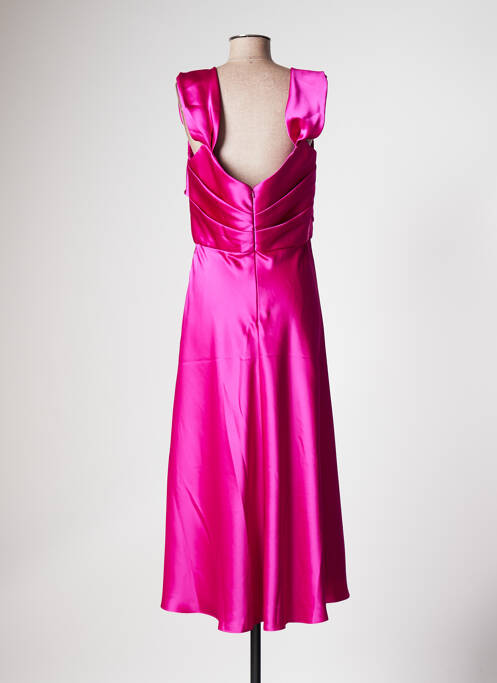 Robe longue rose AMSALE pour femme
