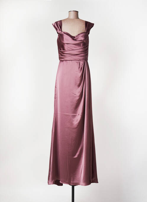 Robe longue violet AMSALE pour femme