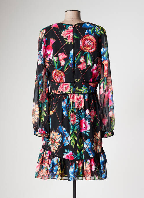 Robe mi-longue noir LINEA RAFFAELLI pour femme