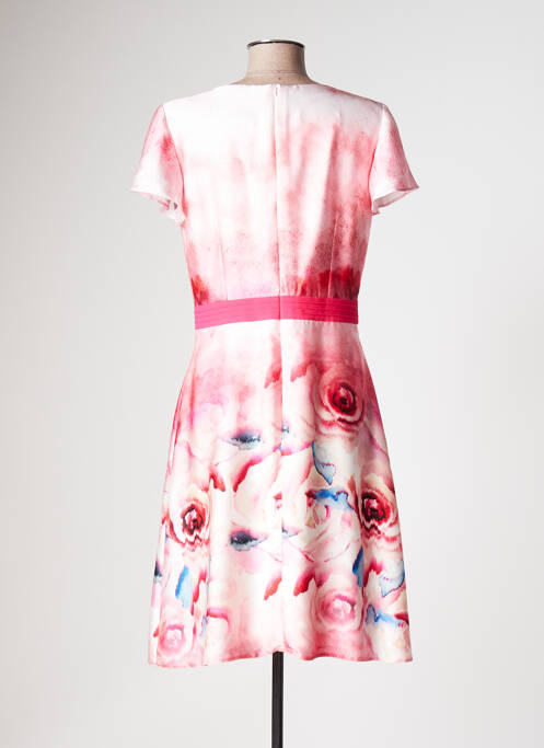 Robe mi-longue rose LINEA RAFFAELLI pour femme
