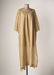 Robe longue beige SCHOOL RAG pour femme seconde vue