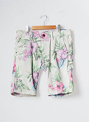 Bermuda fermeture zippée sous rabat boutonné taille ajustable vert PEPE JEANS garcon