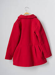 Manteau long rouge MAYORAL pour fille seconde vue