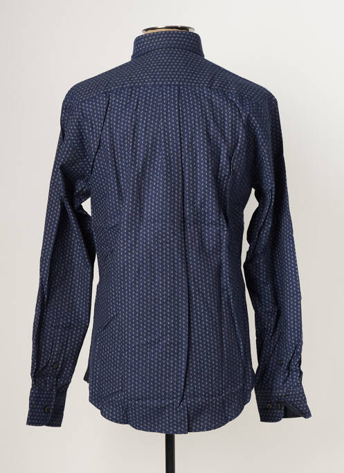 Chemise manches longues bleu FYNCH-HATTON pour homme