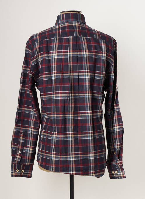 Chemise manches longues rouge FYNCH-HATTON pour homme