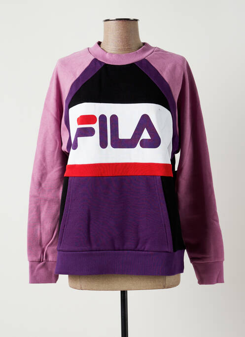 Sweat-shirt violet FILA pour femme