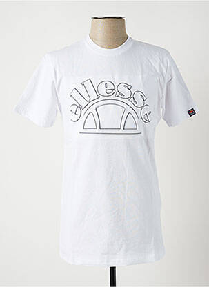 T-shirt blanc ELLESSE pour homme