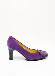 Escarpins violet BRUNATE pour femme seconde vue