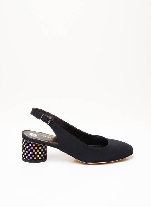 Sandales/Nu pieds noir BRUNATE pour femme
