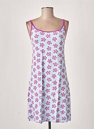 Nuisette/combinette col rond violet MISS ACHILE femme
