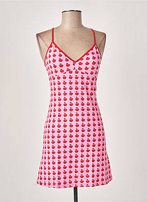 Nuisette/combinette stretch rose MISS ACHILE femme