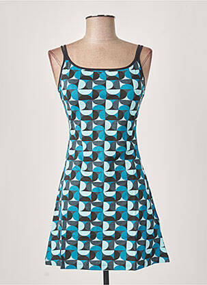 Nuisette/combinette stretch bleu MISS ACHILE femme