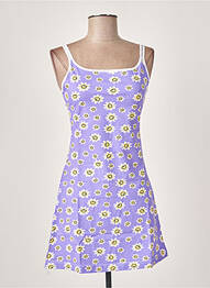 Nuisette/combinette col rond violet MISS ACHILE femme