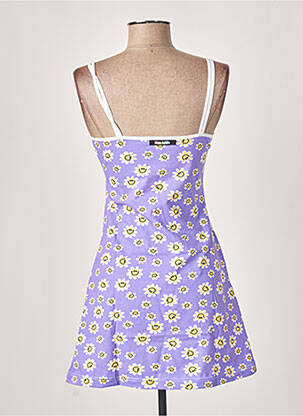 Nuisette/combinette col rond violet MISS ACHILE femme