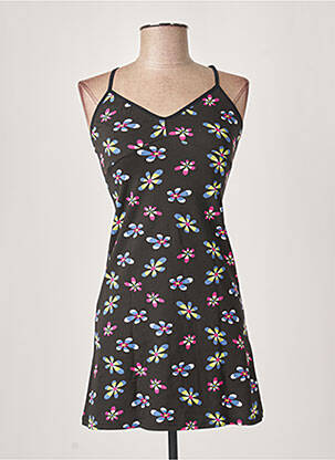 Nuisette/combinette tissage jersey noir MISS ACHILE femme