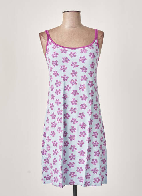 Nuisette/combinette col rond violet MISS ACHILE femme