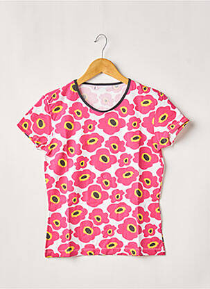 Pyjama manches courtes rouge MISS ACHILE femme