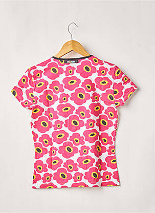 Pyjama manches courtes rouge MISS ACHILE femme
