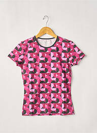 Pyjama manches courtes rose MISS ACHILE femme