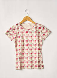 Pyjama manches courtes rouge MISS ACHILE femme