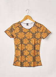 Pyjama manches courtes orange MISS ACHILE femme