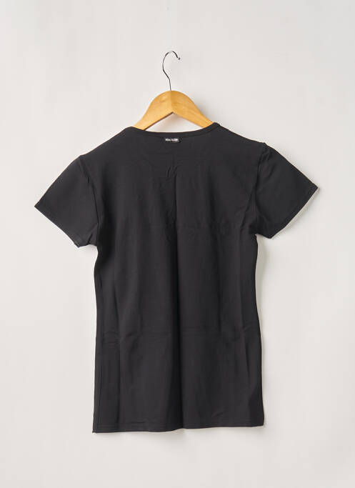 Pyjama manches courtes noir MISS ACHILE femme