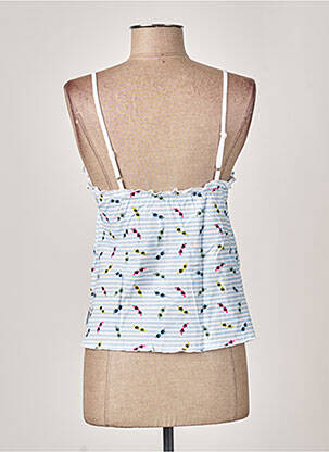Pyjama coupe cintrée bleu MISS ACHILE femme