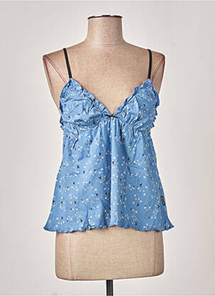 Pyjama coupe cintrée bleu MISS ACHILE femme