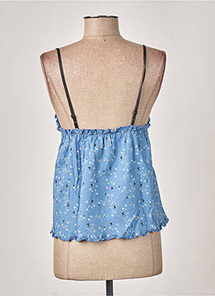 Pyjama coupe cintrée bleu MISS ACHILE femme