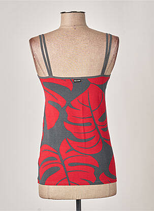 Pyjama coupe cintrée rouge MISS ACHILE femme