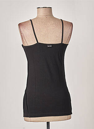 Pyjama manches bretelles noir MISS ACHILE femme