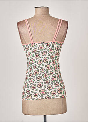 Pyjama manches bretelles rose MISS ACHILE femme