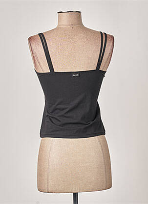 Pyjama manches bretelles noir MISS ACHILE femme