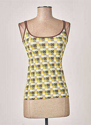 Pyjama manches bretelles vert MISS ACHILE femme