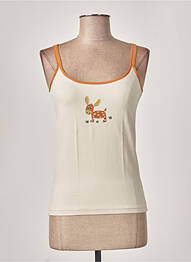 Pyjama ajustée beige MISS ACHILE femme