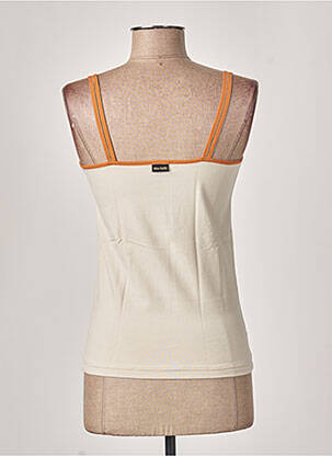 Pyjama manches bretelles beige MISS ACHILE femme