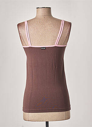 Pyjama ajustée marron MISS ACHILE femme