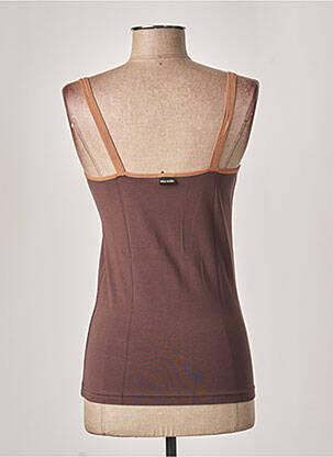 Pyjama ajustée marron MISS ACHILE femme