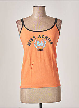Pyjama ajustée orange MISS ACHILE femme