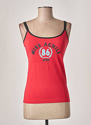 Pyjama ajustée rouge MISS ACHILE femme