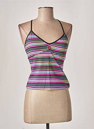 Pyjama col v noir MISS ACHILE femme