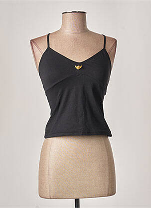 Pyjama col v noir MISS ACHILE femme