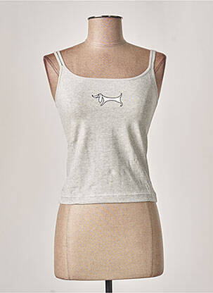 Pyjama ajustée gris MISS ACHILE femme