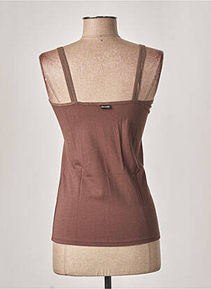 Pyjama ajustée marron MISS ACHILE femme