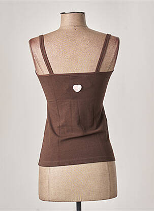 Pyjama ajustée marron MISS ACHILE femme