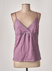 Pyjama violet TISSEL pour femme seconde vue