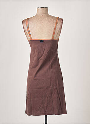Nuisette/combinette col rond marron MISS ACHILE femme