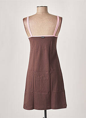 Nuisette/combinette col rond marron MISS ACHILE femme