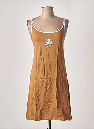 Nuisette/combinette col rond marron MISS ACHILE femme