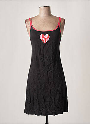 Nuisette/combinette col rond noir MISS ACHILE femme